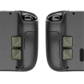 BlackYellowPurpleGreen Buttons Suitable For Steam Deck Back Case Console Back Case Button Conversion (Green)
